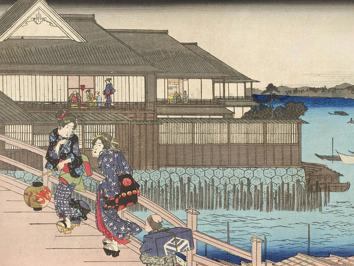 Kimonos were the epitome of the circular style of the Edo period!