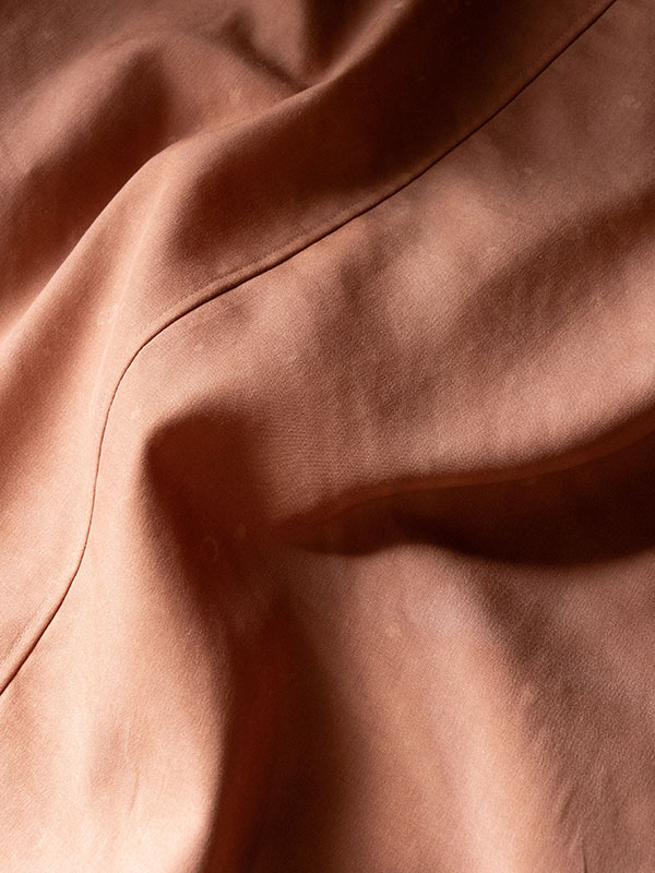 ダボシャツ「柿渋染」