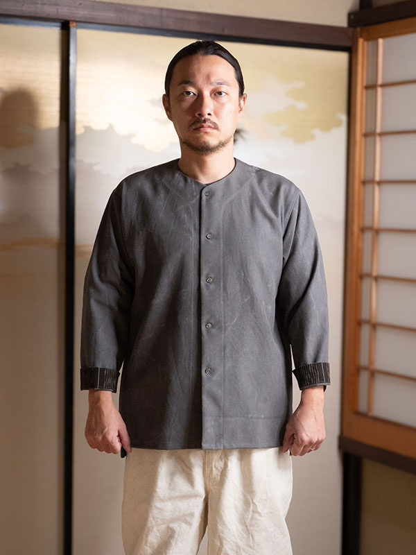 ダボシャツ「暮染」