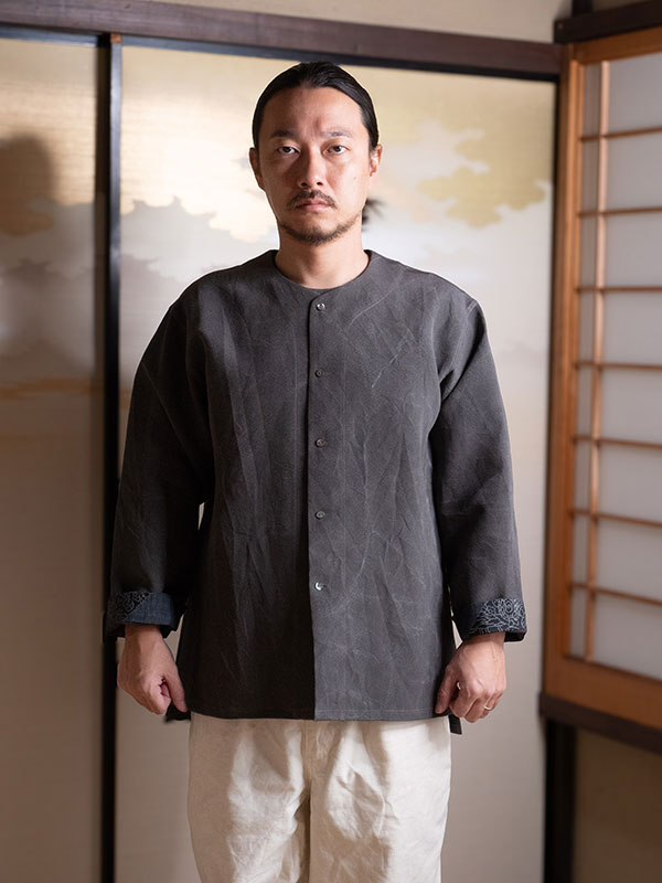 ダボシャツ「暮染」