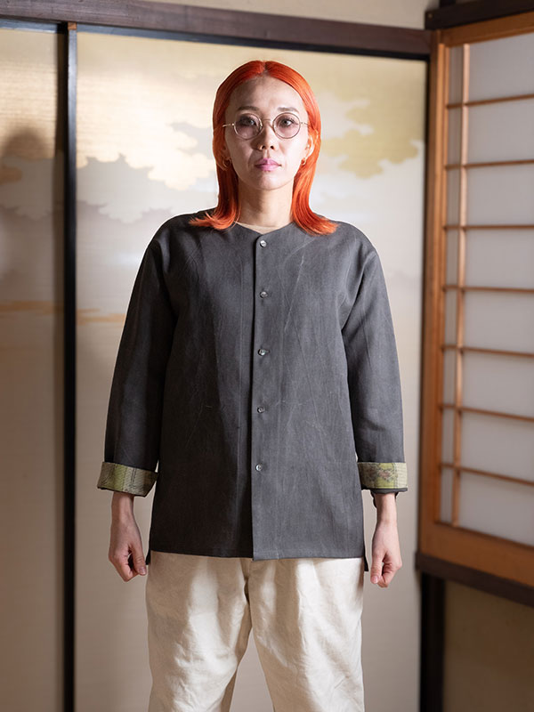 ダボシャツ「暮染」