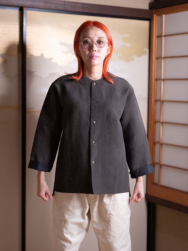 ダボシャツ「暮染」